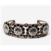 Image 1 : 1950 Zuni Traditional Sun God Inlay Bracelet