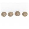 Image 1 : Antique Navajo Sterling Concho Design Buttons