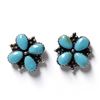 Image 1 : Sterling Silver Turquoise Earrings