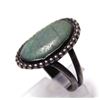 Image 2 : 1930-1940 Navajo Nevada Green Turquoise Ring, S 10