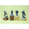 Image 1 : Franklin Mint Miniature Bronzes after F. Remington