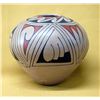 Image 1 : Mata Ortiz Polychrome Seed Jar by Luis Ortiz