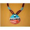 Image 2 : Santo Domingo Inlay Shell Pendant Necklace