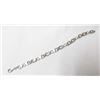 Image 2 : Sterling Silver Heart Link Bracelet