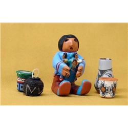 Misc. Native American Pueblo Pottery Items