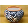 Image 2 : Acoma Hand Painted Ceramic Bowl by Debra Waconda