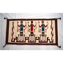 Southwest Yei Design Textile Rug