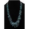 Image 1 : 1950 Navajo Natural Manassa Turquoise Necklace