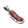 Image 1 : 1975 Navajo Sterling Mediterranean Coral Pendant
