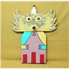 Image 1 : Native American Hopi Flat Wooden Owl