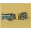 Image 2 : Collection of Navajo Sterling Watch Tips