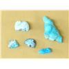 Image 1 : 5 Turquoise Fetis, Most Native American