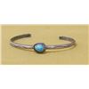 Image 1 : 1950 Navajo Sterling Silver Turquoise Bracelet