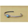 Image 2 : 1950 Navajo Sterling Silver Turquoise Bracelet