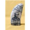 Image 1 : Simulated Whale Tooth Scrimshaw Carving