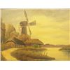 Image 2 : Antique European Oil Painting in Gold Gilt Frame