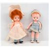 Image 1 : Pr Vintage Celluloid Google Eyed Rattle Dolls
