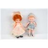 Image 2 : Pr Vintage Celluloid Google Eyed Rattle Dolls