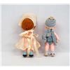 Image 3 : Pr Vintage Celluloid Google Eyed Rattle Dolls