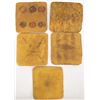 Image 2 : 5 Apache Painted Rawhide Playing Card Replicas