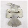 Image 2 : Zuni Silver Channel Inlay Thunderbird Pin