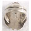 Image 3 : 1940-1950 Navajo Silver Fire Opal Ring, Size 12.5