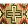 Image 2 : 1920-1930 Navajo Traditional Directional Cross Rug