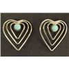 Image 3 : Navajo & Zuni Sterling Turquoise Earrings