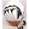Image 2 : Native American Acoma Pottery Lamp by L. Toya