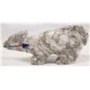 Image 1 : Zuni Hand Carved Coyote Fetish