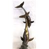Image 3 : Cast Metal Dolphin Sculpture