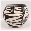 Image 2 : 1950 Native American Acoma Polychrome Pottery Bowl