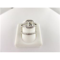 133-17014:14K white gold diamond