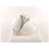 Image 2 : 135-13984:18K white gold diamond ring