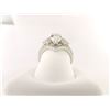 Image 3 : 135-13984:18K white gold diamond ring