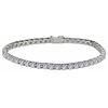 Image 3 : 180-13545:14K white gold diamond tennis