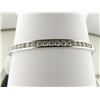 Image 1 : 184-10848:18K white gold diamond bangle
