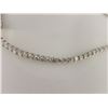 Image 3 : 187-10693:14K white gold diamond tennis