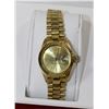 Image 1 : SOLID 18K YELLOW GOLD ITALIAN SWEEP HAND WATCH