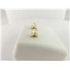Image 2 : 173-13285:14K yellow gold diamond stud