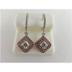 177-10045:18K white and rose gold diamond