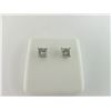 Image 1 : 174-11904:14K white gold diamond stud