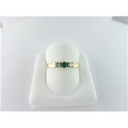 551-10851:10K yellow gold diamond and