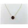 Image 1 : 725-11292:10K yellow gold, garnet and diamond