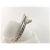 Image 2 : 135-14288:18K white gold diamond engagement ring
