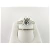Image 1 : 135-14362:14K white gold diamond engagement ring