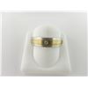 Image 1 : 193-15834:10K white and yellow gold gents band