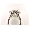 Image 4 : 135-14426:18k white gold diamond ring