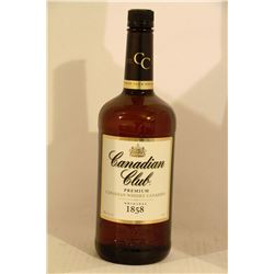 1.14L BOTTLE OF CANADIAN CLUB PREMIUM WHISKY 1858