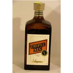 750ML BOTTLE OF TRIPLE SEC LIQUEUR
